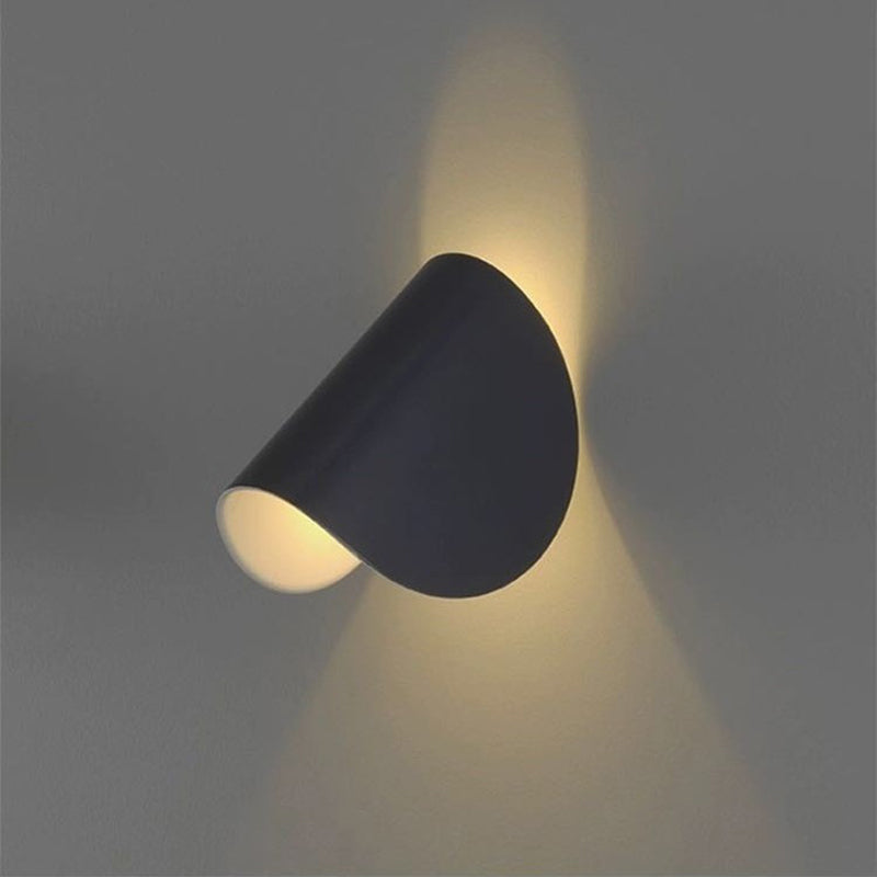 Skanto | Eveline Moderne Geometrisk LED 4 Farge Vegglys Innendørs/Utvendig Metall