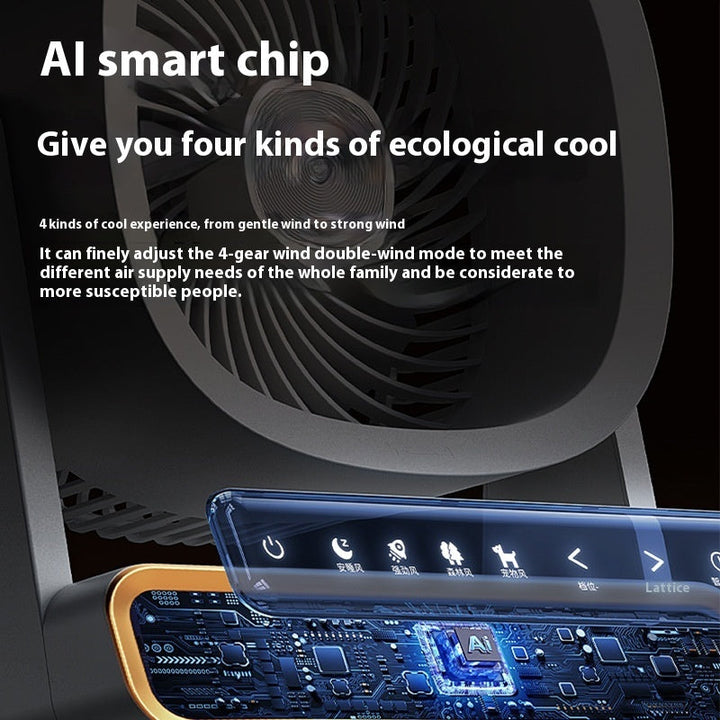 Smart Desktop Air Circulator | Skanto