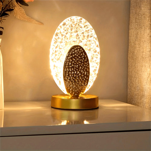 FeatherLamp - USB berøringsbordlampe med unikt fjærdesign Skanto