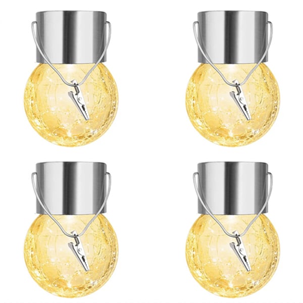 Skanto | Flerfarget Sprekk Glass Hengende Sollys