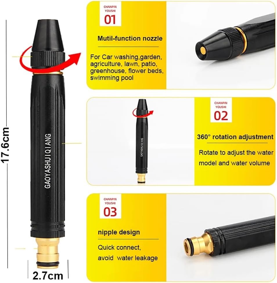 Hageslange Power Dyse — Avslutt skitt og få glans på sekunder som en proff! | Skanto