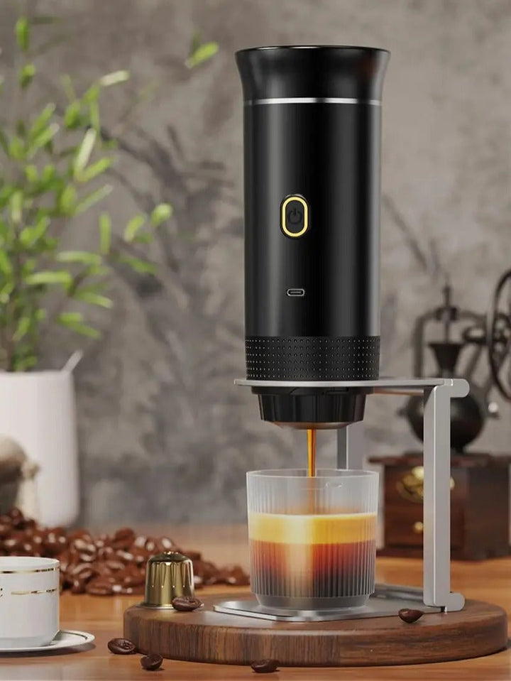 Bærbar kaffemaskin | Brygg hvor som helst og når som helst | Skanto
