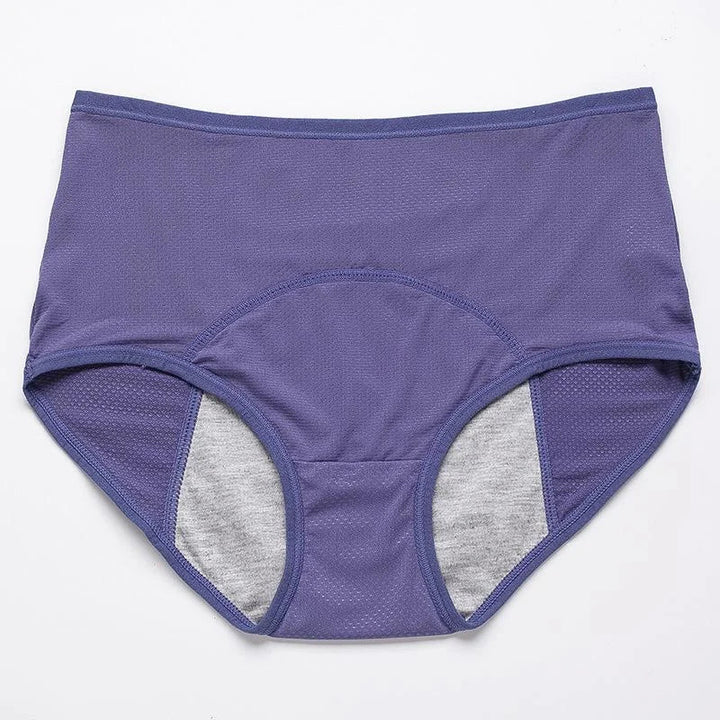 Lekkasje-sikre beskyttelseshorts med høy midje