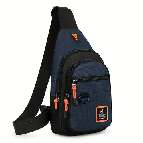 Skanto | UrbanTrail – Slitesterk Herre Skulderveske | Vanntett Crossbody Reise- og Hverdagveske