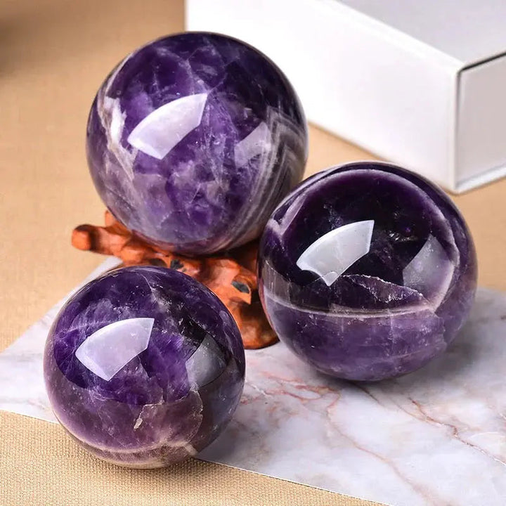 MagiSphere Amethyst Sphere — Gir rommet ditt ren eleganse og synlige følelser | Skanto