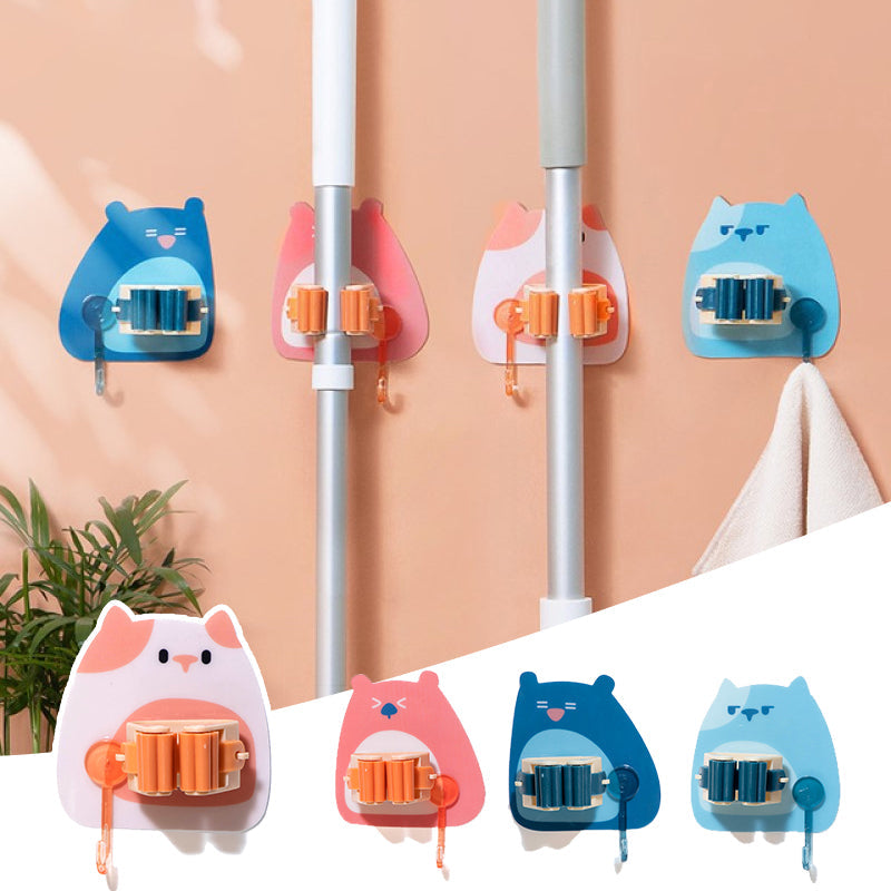Single Cartoon Mop Holder | Skanto