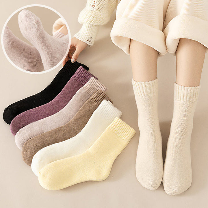 Skanto | Cozy Unisex Vinter Termiske Sokker laget av Fløyel
