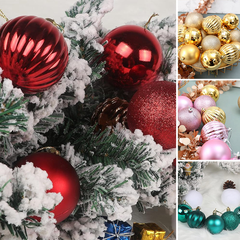 34stk Juletrær Kuler Ornamenter | Skanto