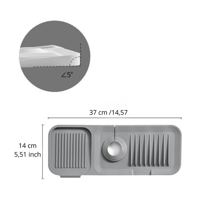 Turbo Dryer Mat — Si farvel til våte overflater og kaos for et kjøkken som skinner og er avslappende! | Skanto