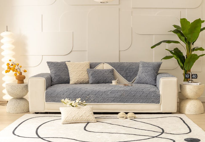 Skanto | Klassisk Ett-stykke Sofa Trekk