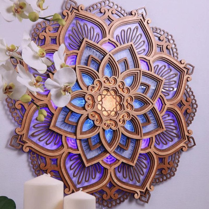 Skanto | Mandala Yoga Rom Nattlys LED