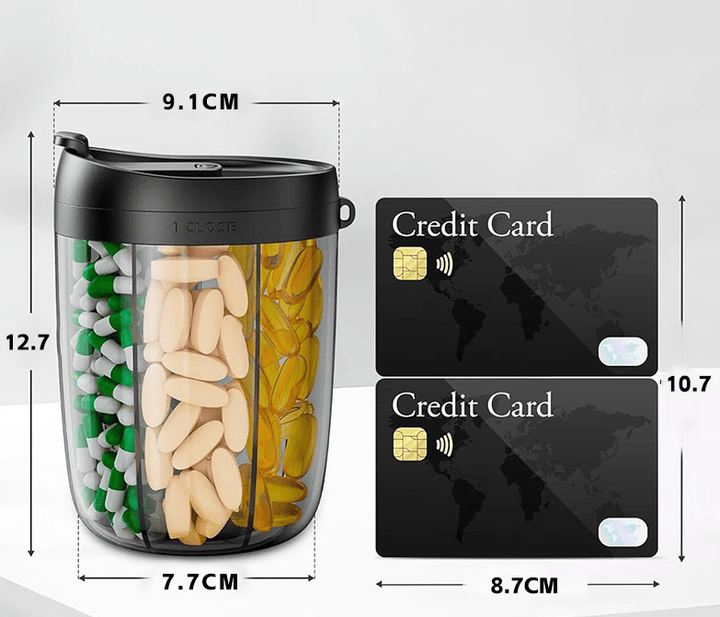 Lagringsboks med 6 rom – DailyCase | Skanto