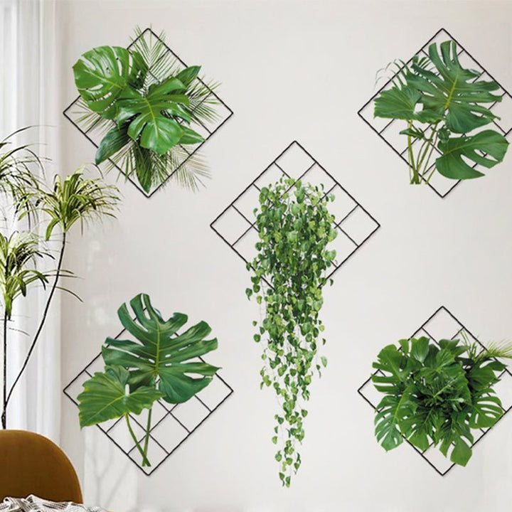 for planter illusjon av realistiske planter stilfullt dekorere | Skanto