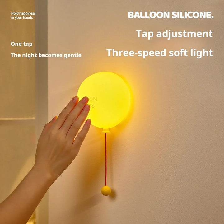 Myk Glød Ballon Nattlampe