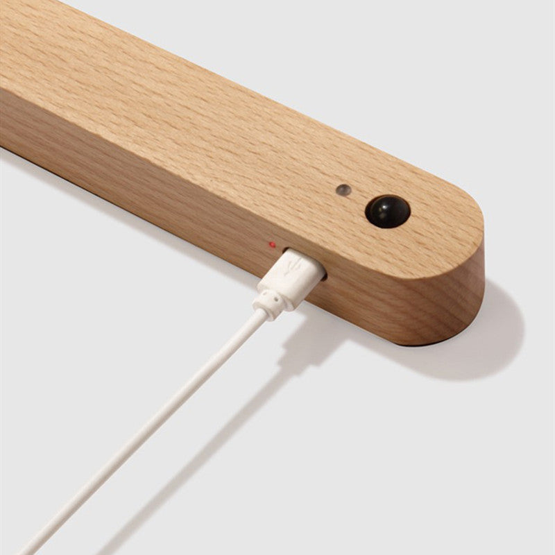 Skanto | Oppladbar Trådløs Magnetisk LED Bevegelsessensor Nattlys, for Gang, Klesskap, Trapper, Bad, Bil