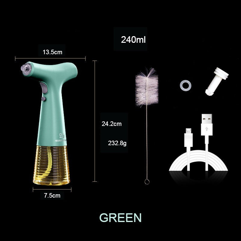 Skanto | Automatisk elektrisk oljesprayer, med to spraymodus, for nesten alle oljer eller flytende krydder.