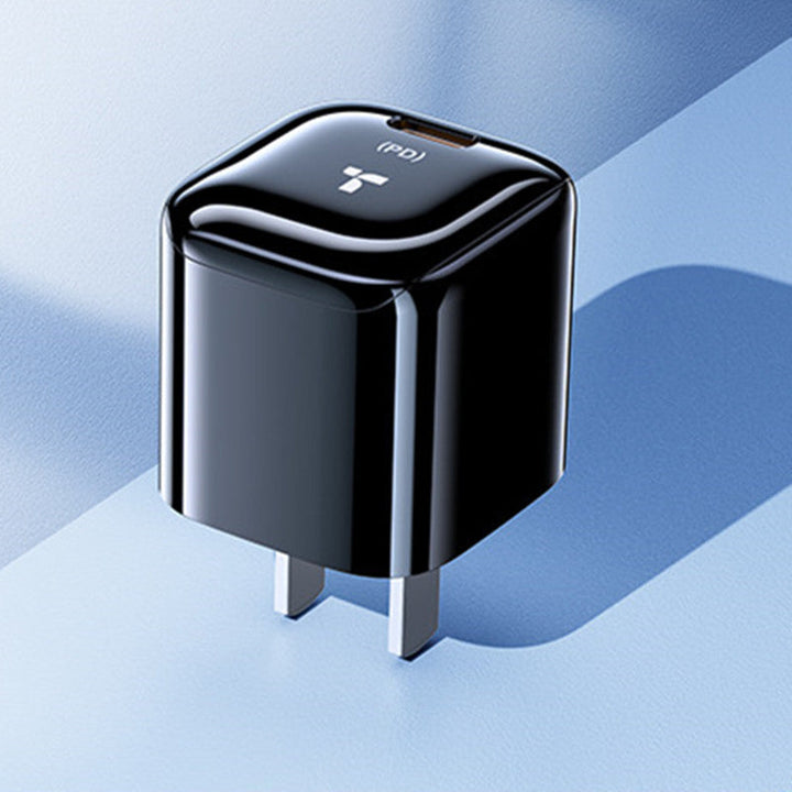 Skanto | Bærbar USB-C PD Vegglader, med Hurtiglading Chip, for Telefon, Nettbrett, Ørepropper & Mer