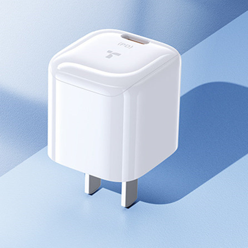 Skanto | Bærbar USB-C PD Vegglader, med Hurtiglading Chip, for Telefon, Nettbrett, Ørepropper & Mer