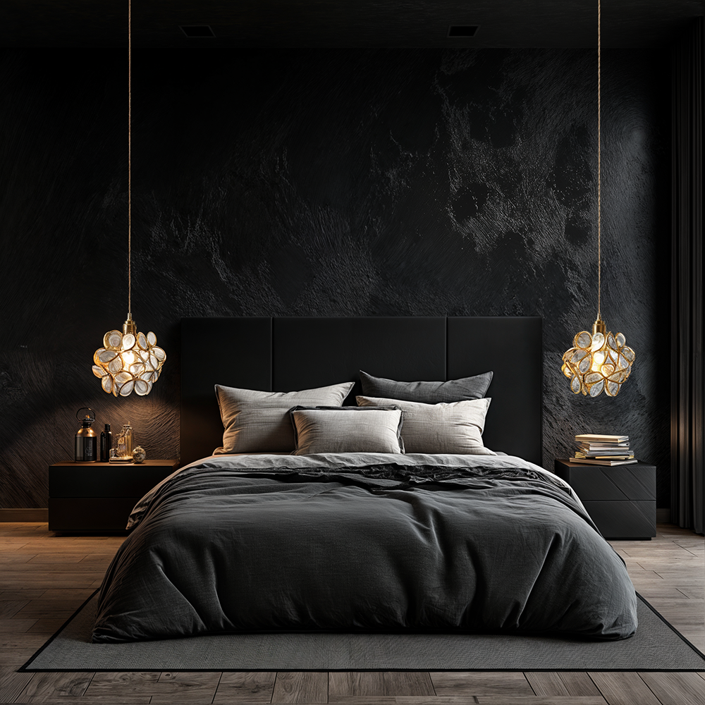 Skanto | Moderne Blomsterform Glass LED Pendellampe