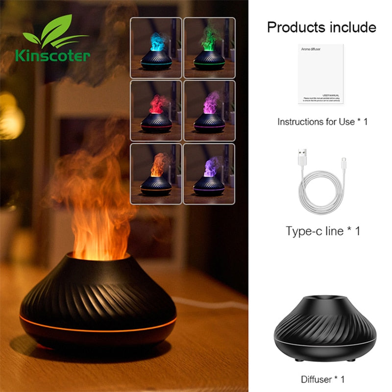 Skanto | Luminøse Vulkan USB Luftfukterlampe