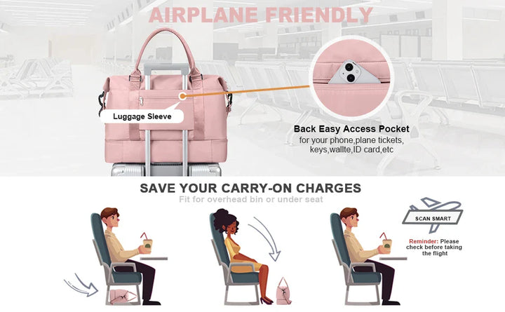Skanto | Reiseduffel med sko rom