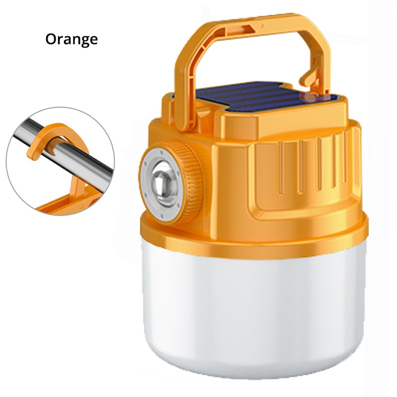 Solar LED Utendørs USB Oppladbart Explorer Campinglys | Skanto