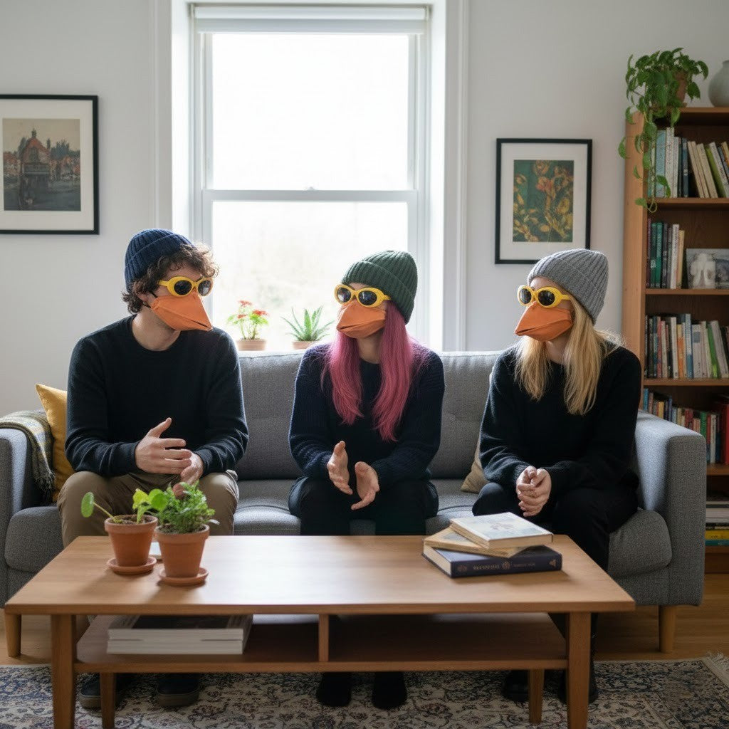 Skanto | Big Duck Mouth Ansiktsmaske