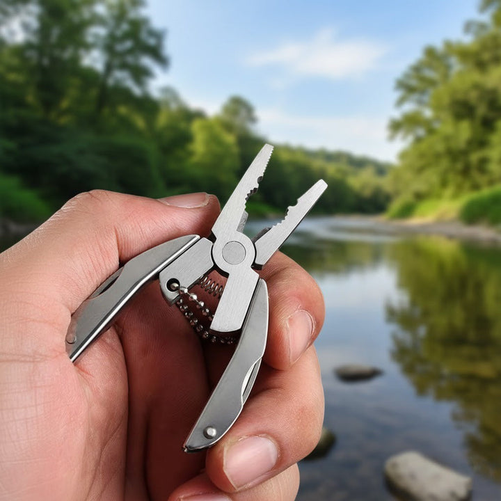 Stainless Edge EDC Multi-Tool Nødsituasjonsnøkkelring | Skanto