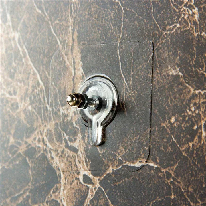 Skanto | Selvklebende vegghyller med tråd | For sikker hold og allsidig bruk