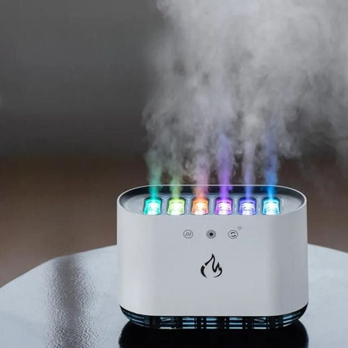 Skanto | Luftfukter med LED-farger og 6 dyser for fuktfordeling