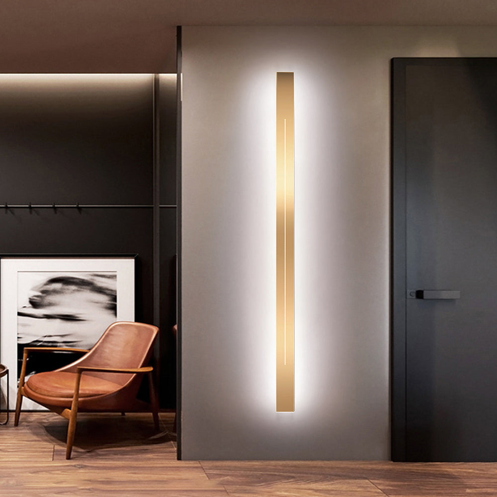 Moderne LED Vegglampe - LumièreGold | Skanto