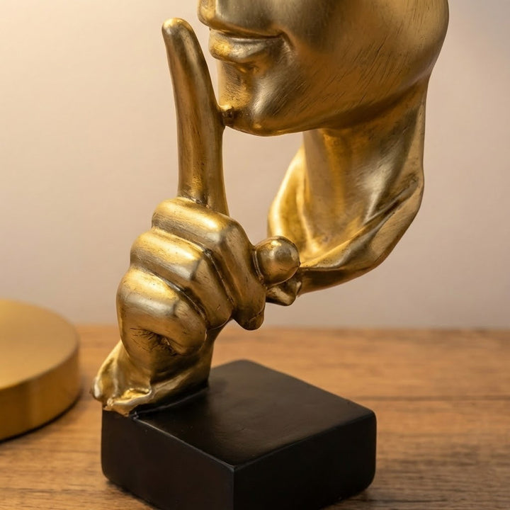 Silent Thinker Abstract Face Home Decor | Skanto