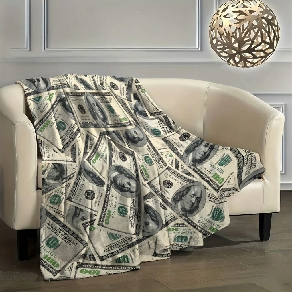 Lustige Penger Penger Myk Sofa Skantoanket | Skanto