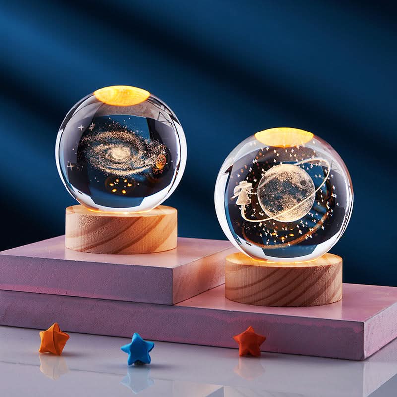 Skanto | Elegant 3D LED Nattlys med funklende stjernes effekt