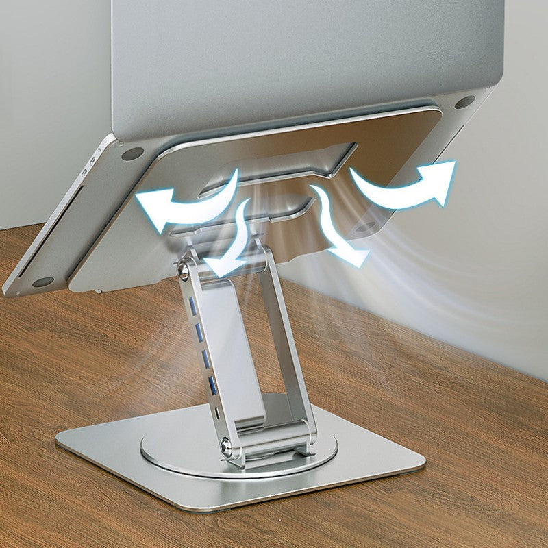 Skanto | 360° Roterende Løft Og Utvid Docking Station Stativ