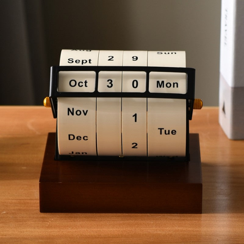 Skanto | Kreativ Roterende Dekorativ Evigvarende Kalender