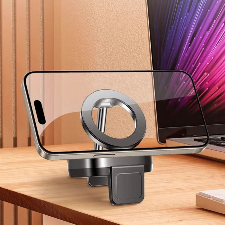 Skanto | Sammenleggbar Utvidbar Rotasjon Reise Magnetisk Telefonstativ