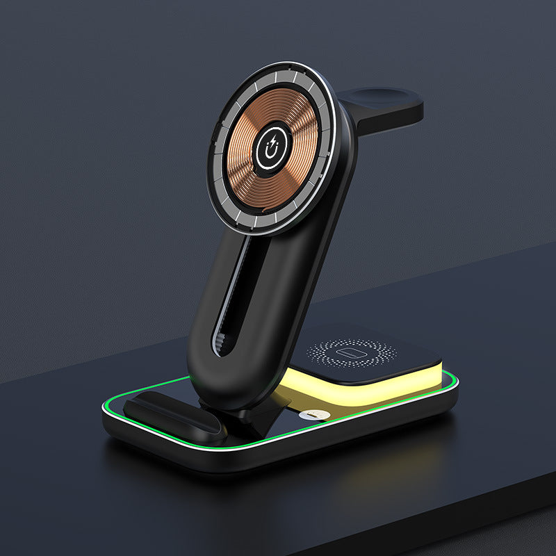 Skanto | Multi-funksjonell magnetisk trådløs lading telefon stativ