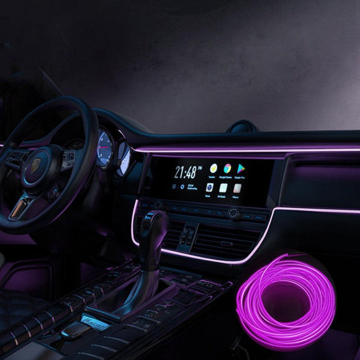 Skanto | USB Innendørs Ambient Light Strip For Biler
