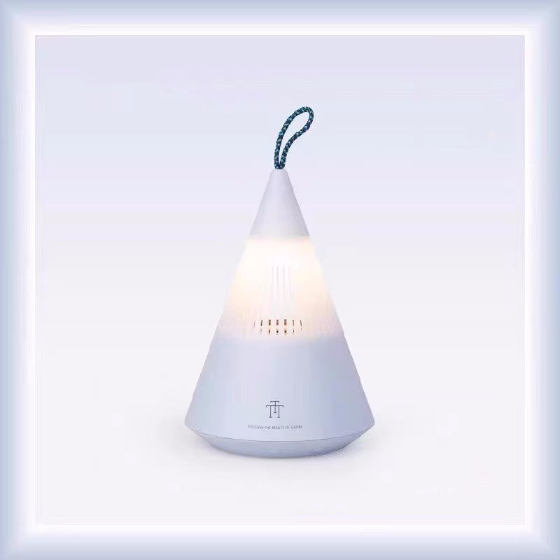 Skanto | Utendørs Bærbar Mini Trådløs Bluetooth Høyttaler Med Omgivelseslys