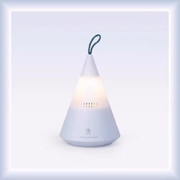 Skanto | Utendørs Bærbar Mini Trådløs Bluetooth Høyttaler Med Omgivelseslys