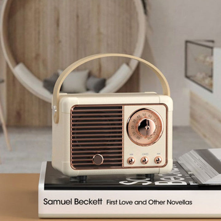 Skanto | Retro Bluetooth Subwoofer Mini Høyttaler