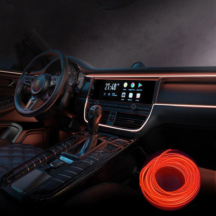 Skanto | USB Innendørs Ambient Light Strip For Biler