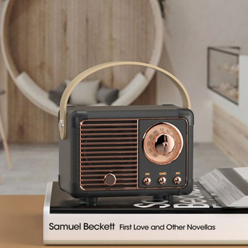 Skanto | Retro Bluetooth Subwoofer Mini Høyttaler