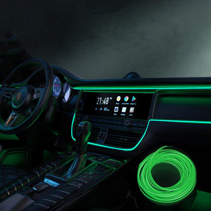 Skanto | USB Innendørs Ambient Light Strip For Biler