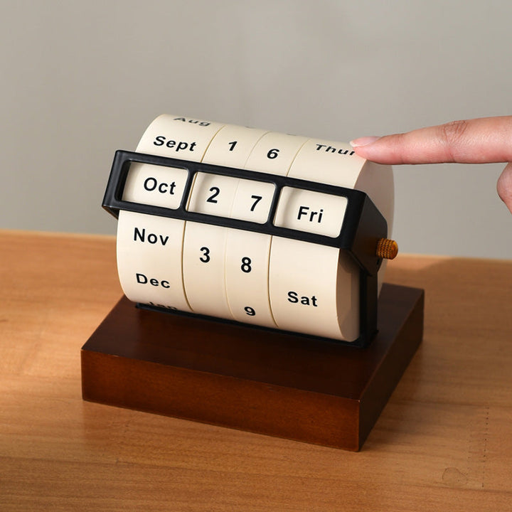 Skanto | Kreativ Roterende Dekorativ Evigvarende Kalender