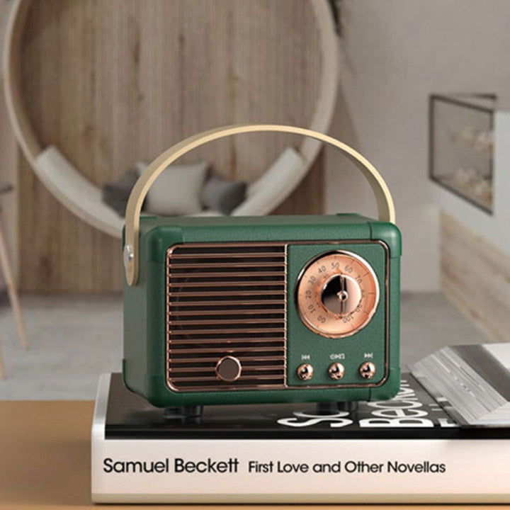 Skanto | Retro Bluetooth Subwoofer Mini Høyttaler