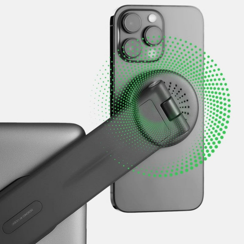 Skanto | Sammenleggbar Magnetisk Trådløs Lading Bil Telefon Holder