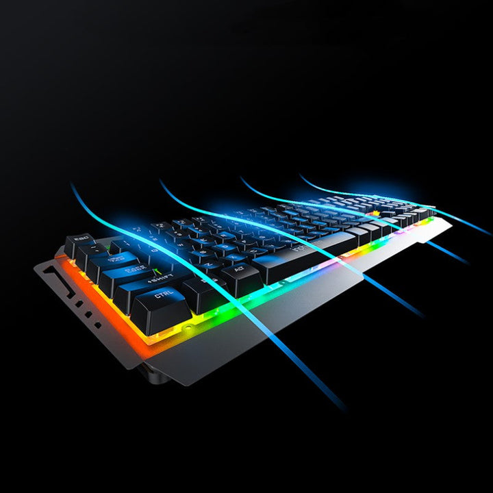 Skanto | Metall Mekanisk Tastatur Og Mus Sett