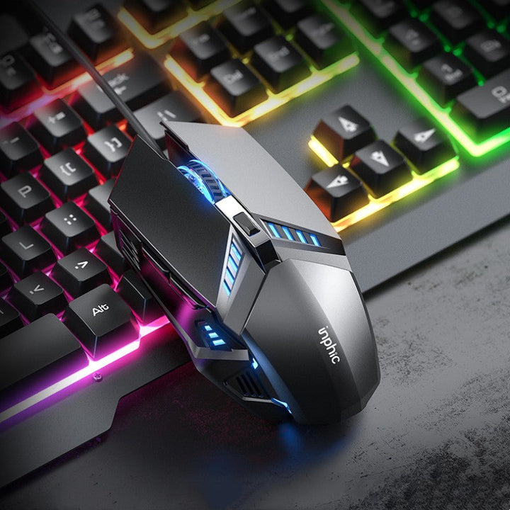 Skanto | Metall Mekanisk Tastatur Og Mus Sett